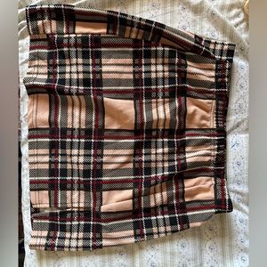 Plaid skirt
